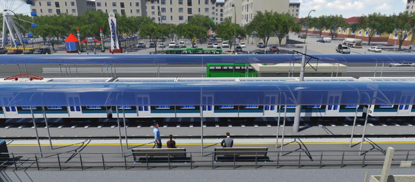 Проект Ташкентской кольцевой железной дороги Проект Ташкентской кольцевой железной дороги - Sputnik Ўзбекистон