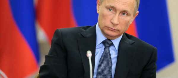 Президент России Владимир Путин Президент России Владимир Путин - Sputnik Узбекистан