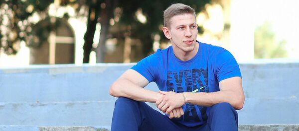 Узбекский таэквондист Дмитрий Шокин Узбекский таэквондист Дмитрий Шокин - Sputnik Узбекистан