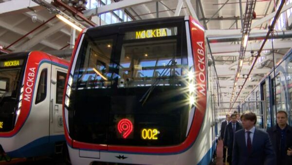 В российской столице запущен поезд нового поколения Москва - Sputnik Узбекистан