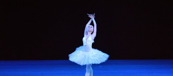 Прима-балерина Мариинского театра Диана Вишнева на сцене театра им. Алишера Навои - Sputnik Узбекистан