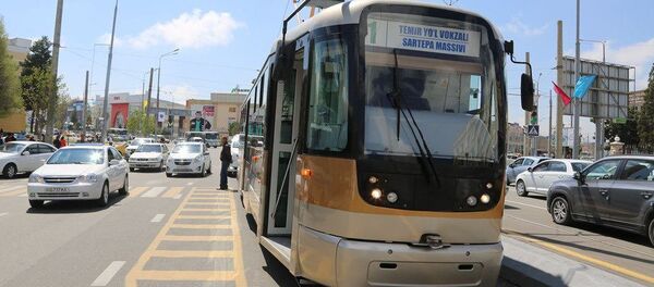 Трамвай в Самарканде Трамвай в Самарканде - Sputnik Ўзбекистон