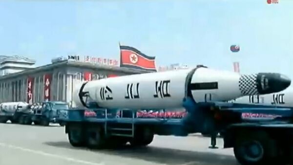 Спутник_Истребители, танки и баллистические ракеты - военный парад в Северной Корее - Sputnik Узбекистан