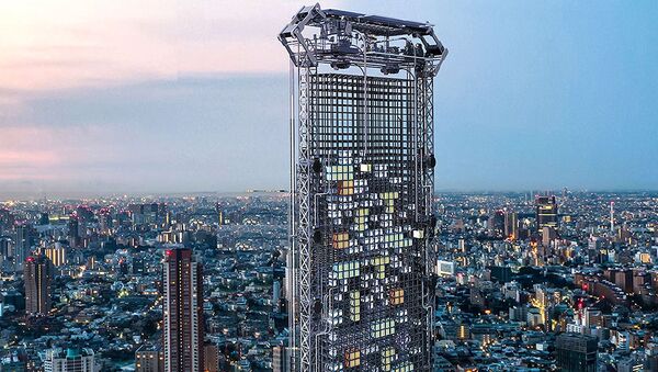 Создан концепт небоскреба с напечатанными квартирами-модулями - Sputnik Узбекистан