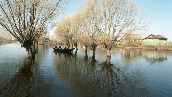 Весенний разлив реки - Sputnik Узбекистан