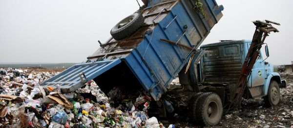 Полигон по утилизации твердых бытовых отходов - Sputnik Узбекистан