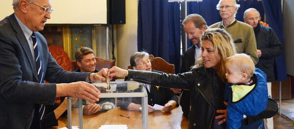 Первый тур президентских выборов во Франции - Sputnik Узбекистан