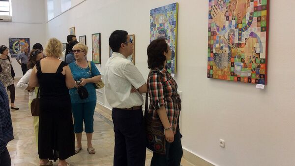 Выставка  династии художников Семья Ли - Sputnik Узбекистан
