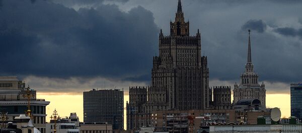 Вид на здание Министерства иностранных дел РФ Вид на здание Министерства иностранных дел РФ - Sputnik Узбекистан