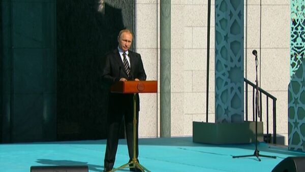 Rossiyaga muvofiq dedi Putin yangi Moskva jome’ masjidi haqida - Sputnik O‘zbekiston