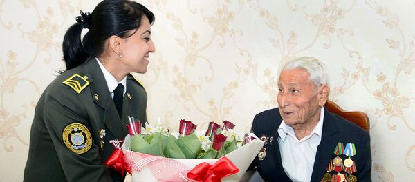 Ветеран из Бухары Гамик Закиев - Sputnik Ўзбекистон