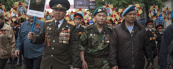 Бесмертный полк в Бишкеке - Sputnik Ўзбекистон