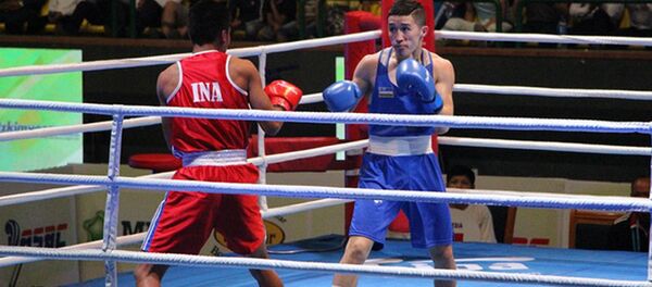 Континентальный чемпионат Азии по боксу среди мужчин в Ташкенте Континентальный чемпионат Азии по боксу среди мужчин в Ташкенте - Sputnik Ўзбекистон