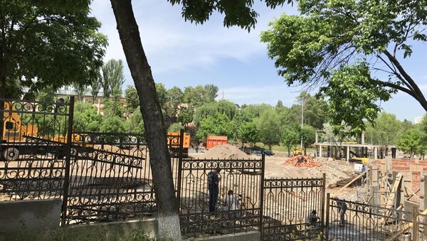 Строительство нового парка в Ташкенте - Sputnik Узбекистан