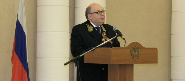 Выступление Владимира Тюрденева на приеме в посольстве РФ к 9 мая Выступление Владимира Тюрденева на приеме в посольстве РФ к 9 мая - Sputnik Узбекистан