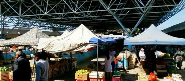 Бухородаги Дилкушо деҳқон бозори Бухородаги Дилкушо деҳқон бозори - Sputnik Ўзбекистон