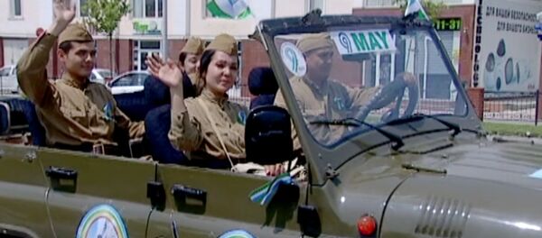 Фарғонада 9 май байрами - Sputnik Ўзбекистон