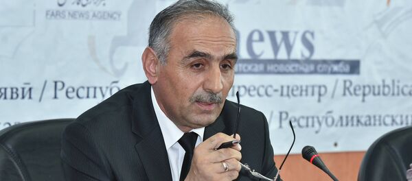 Шамсиддин Орумбекзода на пресс-конференции Министерства культуры РТ Шамсиддин Орумбекзода на пресс-конференции Министерства культуры РТ - Sputnik Ўзбекистон