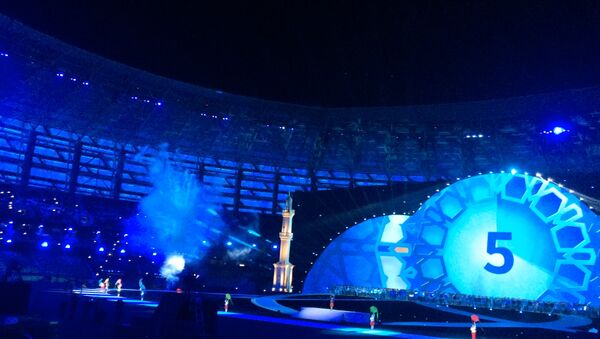 Официальная церемония открытия IV Игр исламской солидарности - Sputnik Узбекистан