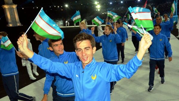 Узбекские спортсмены в Баку - Sputnik Узбекистан