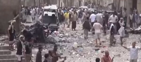 Взрыв в Йемене Взрыв в Йемене - Sputnik Узбекистан