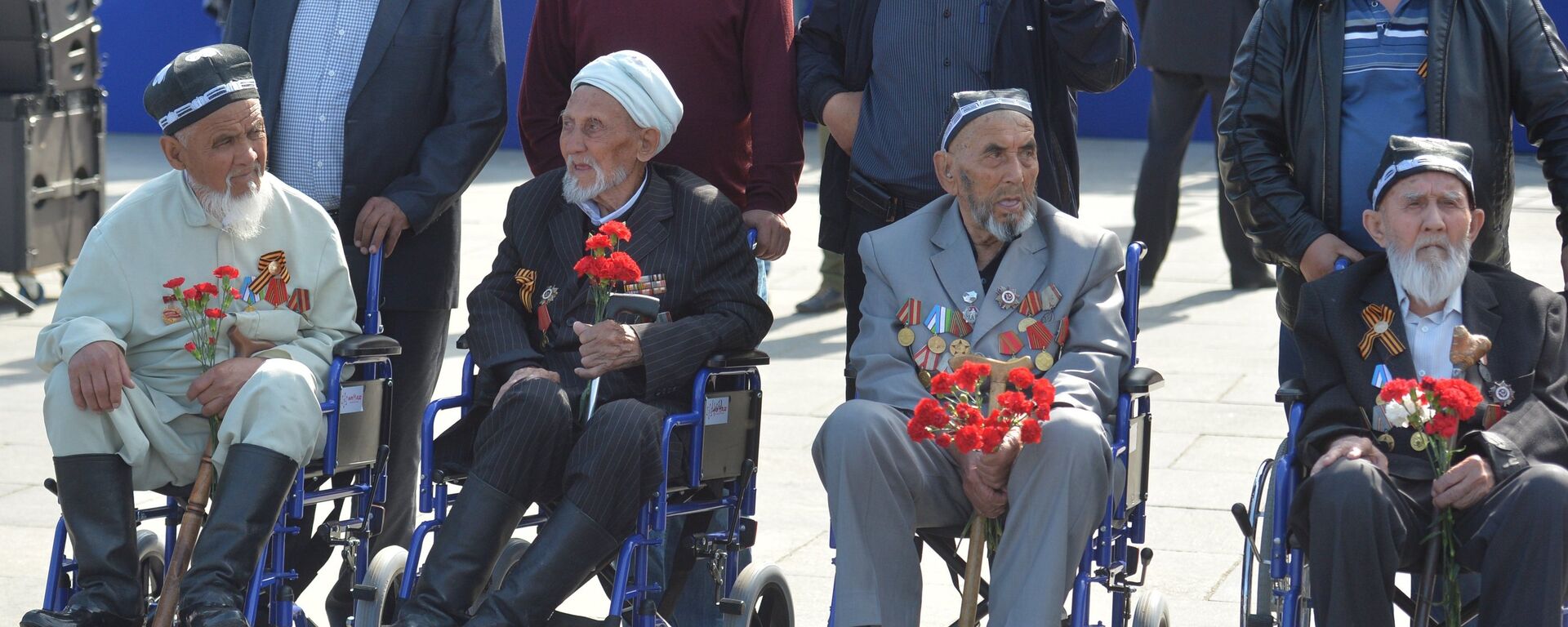 Инвалиды-ветераны Великой Отечественной войны - Sputnik Узбекистан, 1920, 05.11.2015