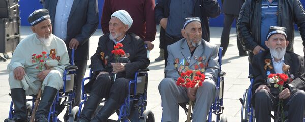 Инвалиды-ветераны Великой Отечественной войны Инвалиды-ветераны Великой Отечественной войны - Sputnik Ўзбекистон