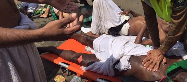 Пострадавшие при давке Пострадавшие при давке - Sputnik Узбекистан