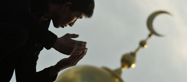 Праздник Курбан-Байрам в Московской Соборной мечети - Sputnik Узбекистан