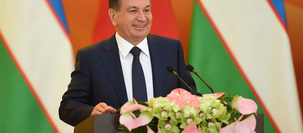 O‘zbekiston prezidenti Shavkat Mirziyoyev - Sputnik O‘zbekiston