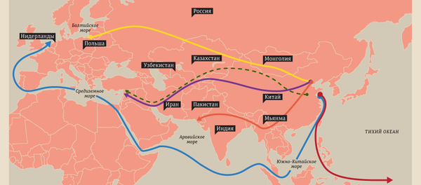 Стратегия экономического развития Один пояс - один путь - Sputnik Узбекистан