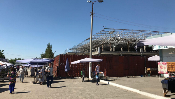 В Ташкенте началась реконструкция базара Кадышева - Sputnik Узбекистан