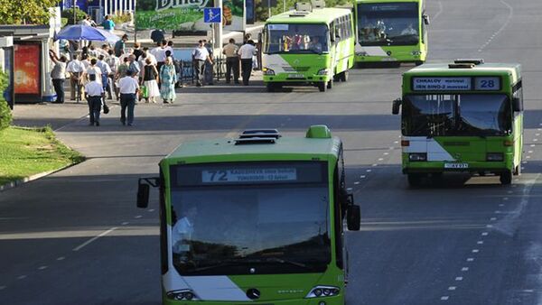 Автобусы в Ташкенте - Sputnik Ўзбекистон