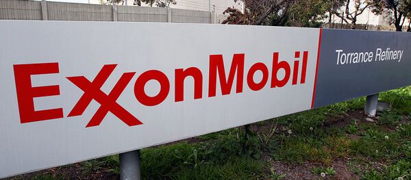 Логотип компании ExxonMobil - Sputnik Узбекистан