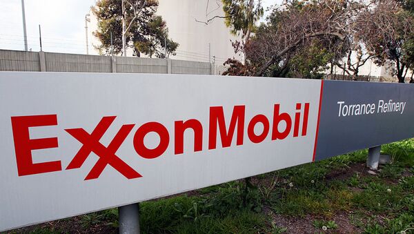 Логотип компании ExxonMobil - Sputnik Узбекистан