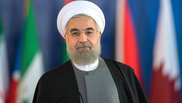 Prezident Islamskoy Respubliki Iran Xasan Rouxani, foto iz arxiva - Sputnik Oʻzbekiston