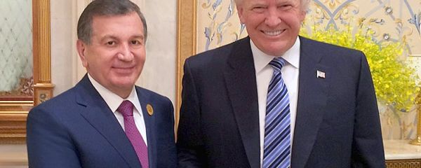 Prezidenti Uzbekistana i SShA - Shavkat Mirziyoyev i Donald Tramp - Sputnik O‘zbekiston