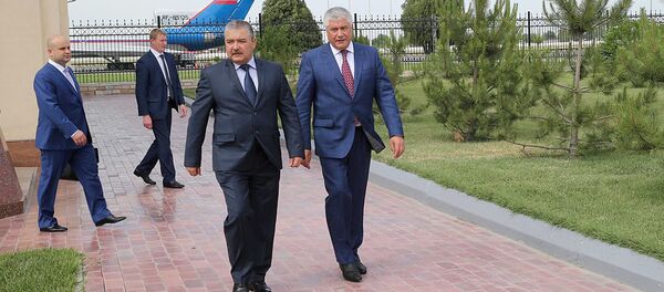 Министр внутренних дел России генерал Владимир Колокольцев прибыл с рабочим визитом в Узбекистан - Sputnik Узбекистан