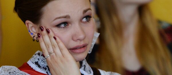 Праздник Последний звонок в школах России - Sputnik Ўзбекистон