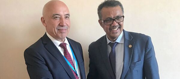 Гедрос Гебрейесус и Алишер Шадманов - Sputnik Узбекистан