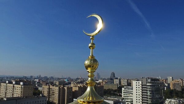 Московская соборная мечеть открылась после реконструкции - Sputnik Ўзбекистон