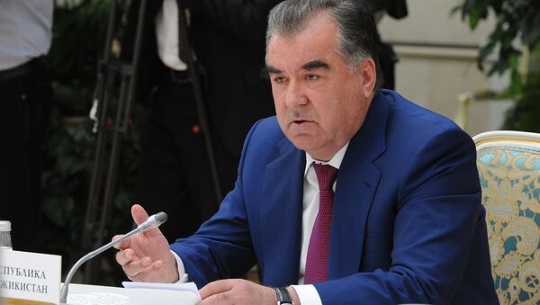 Президент Республики Таджикистан Эмомали Рахмон - Sputnik Узбекистан