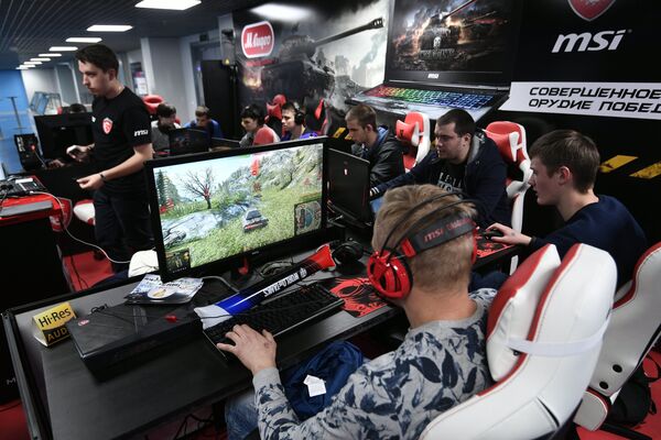 Игра World of Tanks Игра World of Tanks - Sputnik Ўзбекистон