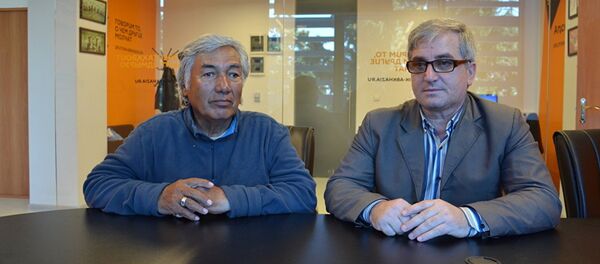 Адахан Хасанов и Артур Адлейба - Sputnik Узбекистан