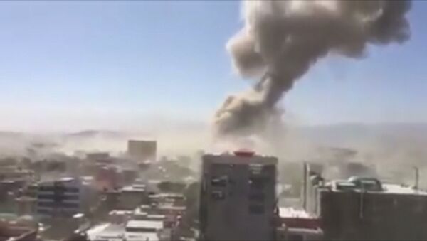 СПУТНИК_Мощный взрыв в центре Кабула - Sputnik Узбекистан