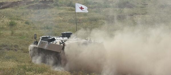 Учения Антитеррор-2017 в Душанбе Учения Антитеррор-2017 в Душанбе - Sputnik Узбекистан