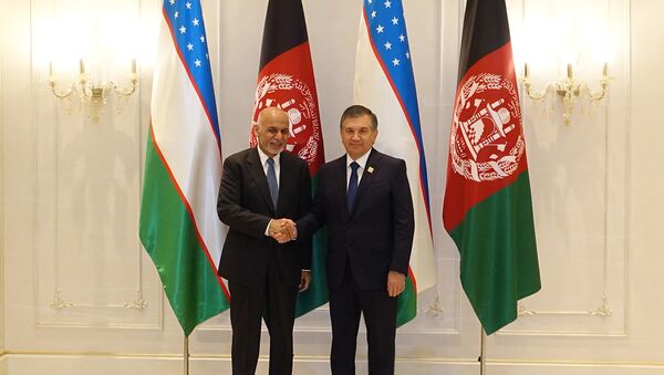 Шавкат Мирзиёев встретился с президентом Исламской Республики Афганистан Ашрафом Гани - Sputnik Узбекистан