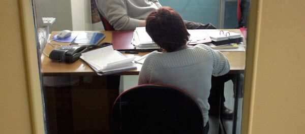 Женщина на консультации у психолога Женщина на консультации у психолога - Sputnik Узбекистан