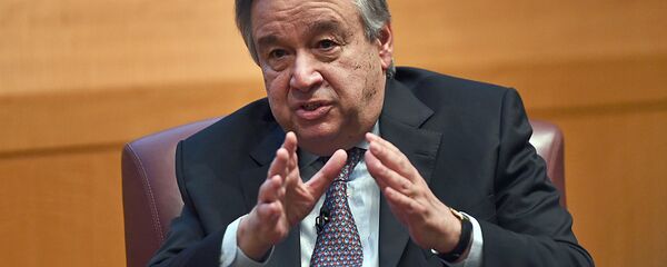 Генеральный секретарь Организации Объединенных Наций Антониу Гутерриш - Sputnik Узбекистан