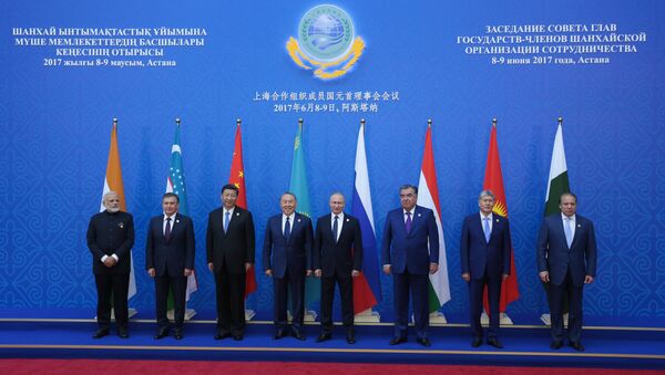 9 июня в Астане главы Шанхайской организации сотрудничества (ШОС) в расширенном составе - Sputnik Узбекистан